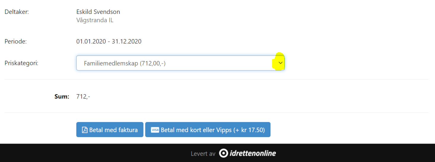 Medlemskontingent på vei